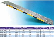 Carica l'immagine nel visualizzatore di Gallery, H035 - Coppia di Rampe in Alluminio con Superficie Antiscivolo