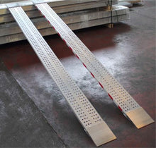 Carica l'immagine nel visualizzatore di Gallery, H035 - Coppia di Rampe in Alluminio con Superficie Antiscivolo