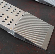 Carica l'immagine nel visualizzatore di Gallery, H035 - Coppia di Rampe in Alluminio con Superficie Antiscivolo