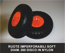 Carica l'immagine nel visualizzatore di Gallery, BC005+ - Carrello Portacasse Medio Pneu con Paletta Lunga