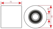 Carica l'immagine nel visualizzatore di Gallery, KIT Completo Ruote + Rulli per transpallet doppio rullo