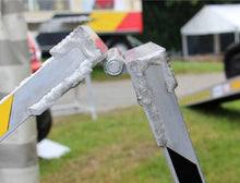 Carica l'immagine nel visualizzatore di Gallery, H035P - Coppia di Rampe Pieghevoli in Alluminio con Superficie Antiscivolo