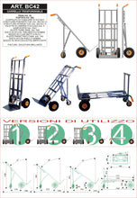 Carica l'immagine nel visualizzatore di Gallery, BC042 - Carrello Trasformabile