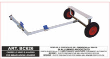 Carica l'immagine nel visualizzatore di Gallery, BC626 - Carrello Alagggio in Alluminio per Barche Leggere