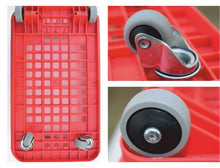 Carica l'immagine nel visualizzatore di Gallery, BC078+-1 Cestino Spesa Trolley in Plastica 52 LT. ROSSO