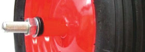 R400B.SOFT Carriola - Ruota per Carriola Piena Soft Antiforatura 4.00/8" mm. 400x100