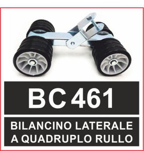 BC461 - Bilancino laterale a quattro rulli