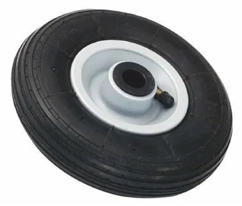 R.B200R - Ruota Pneumatica diam. 200 con disco in nylon cuscinetto a rulli