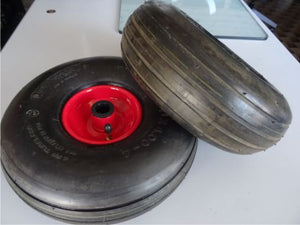 R.B300LR - Ruota Pneumatica diam. 300 con disco in acciaio cuscinetto a rulli